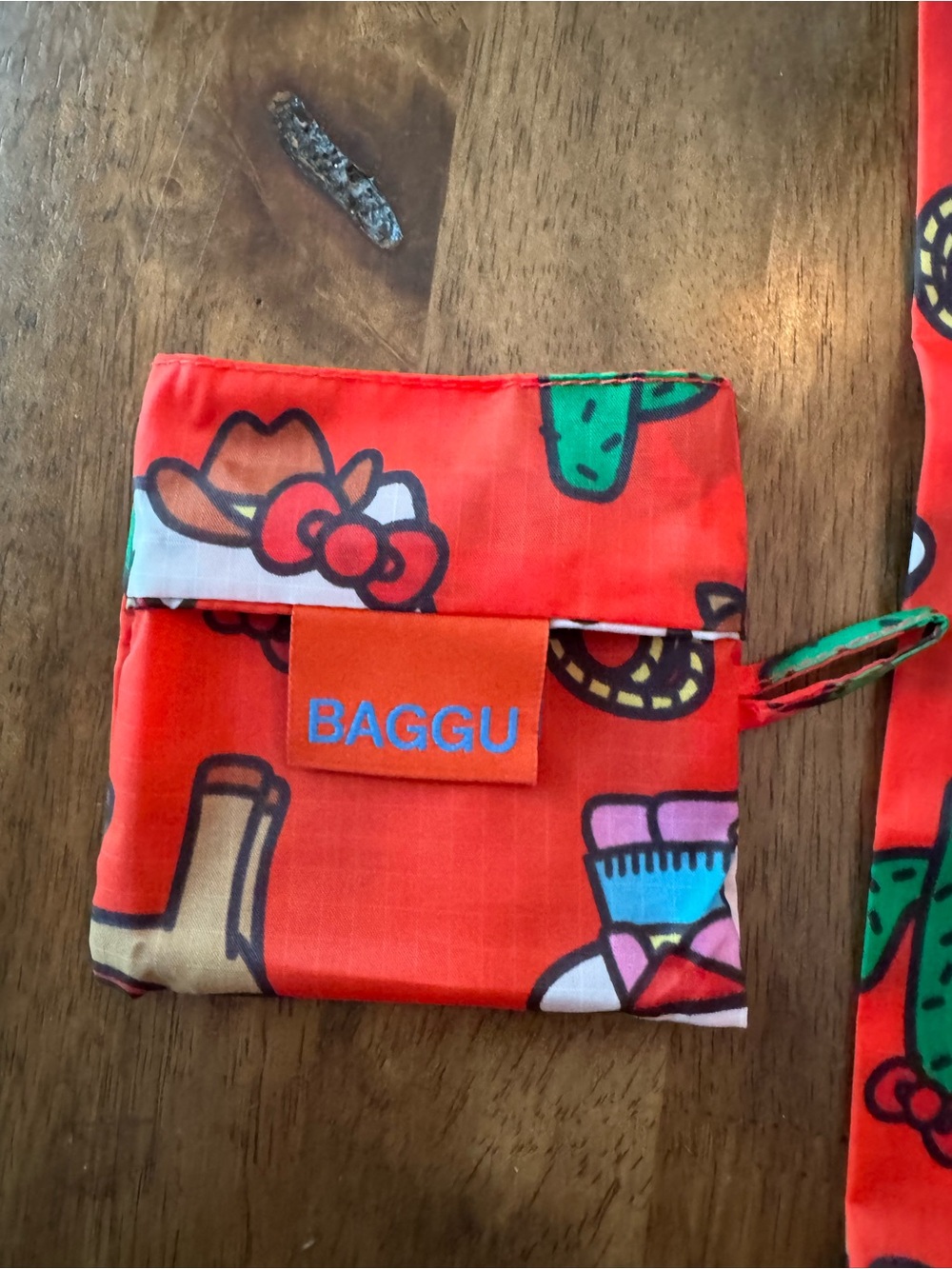 Baggu Hello Kitty Western Reusable Tote Bag - Standard Size - Picture 2 of 5